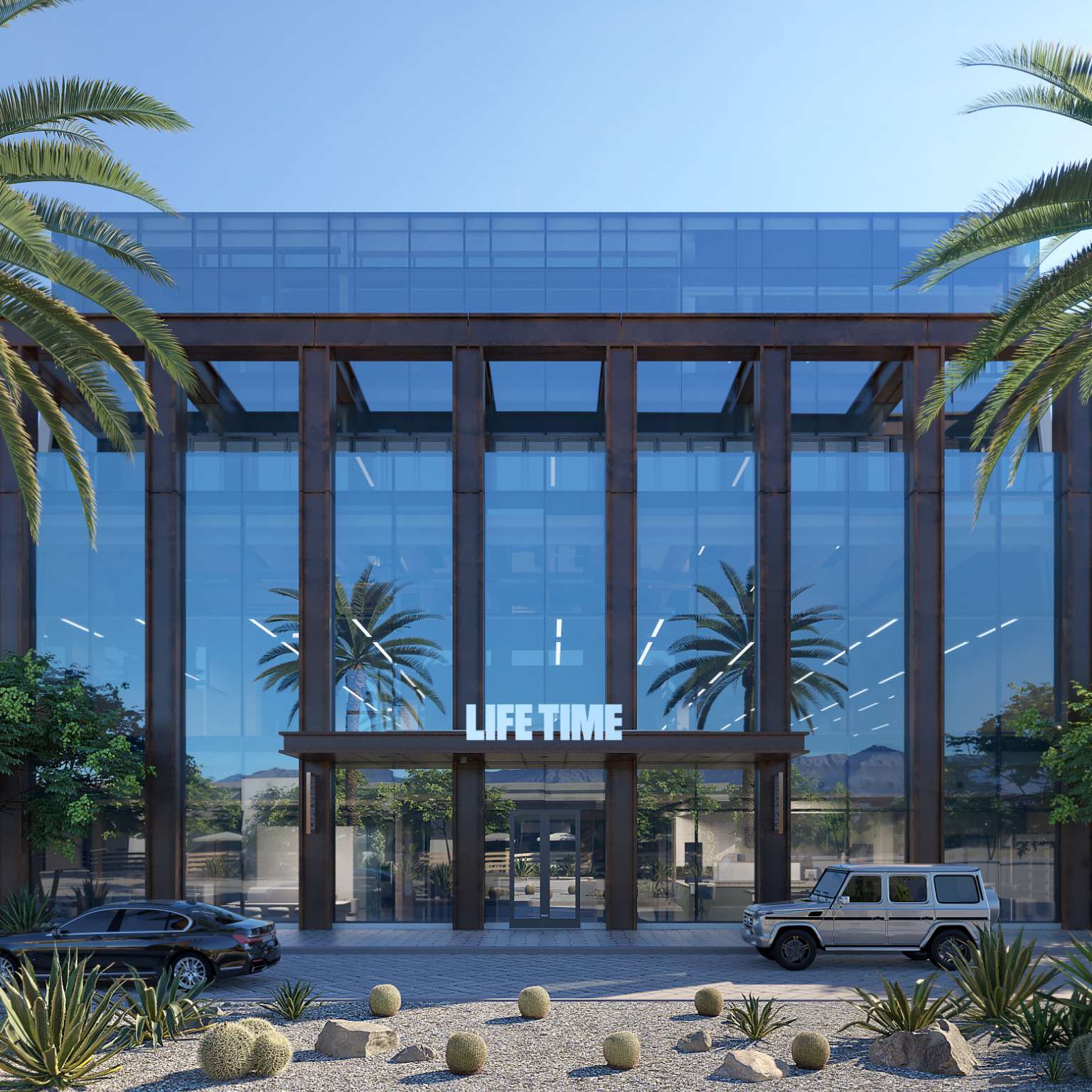 Building exterior at Life Time Scottsdale at Fashion Square